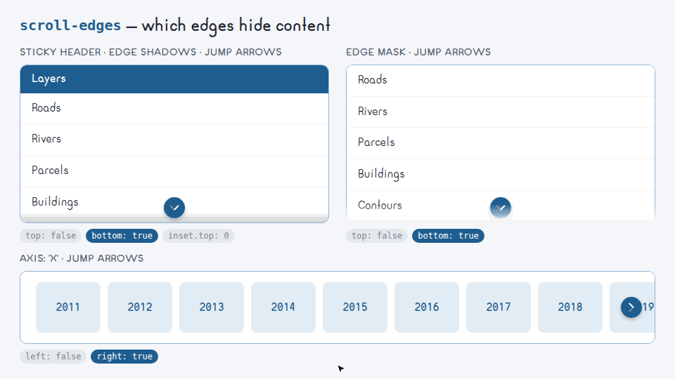 Vista de scroll-edges